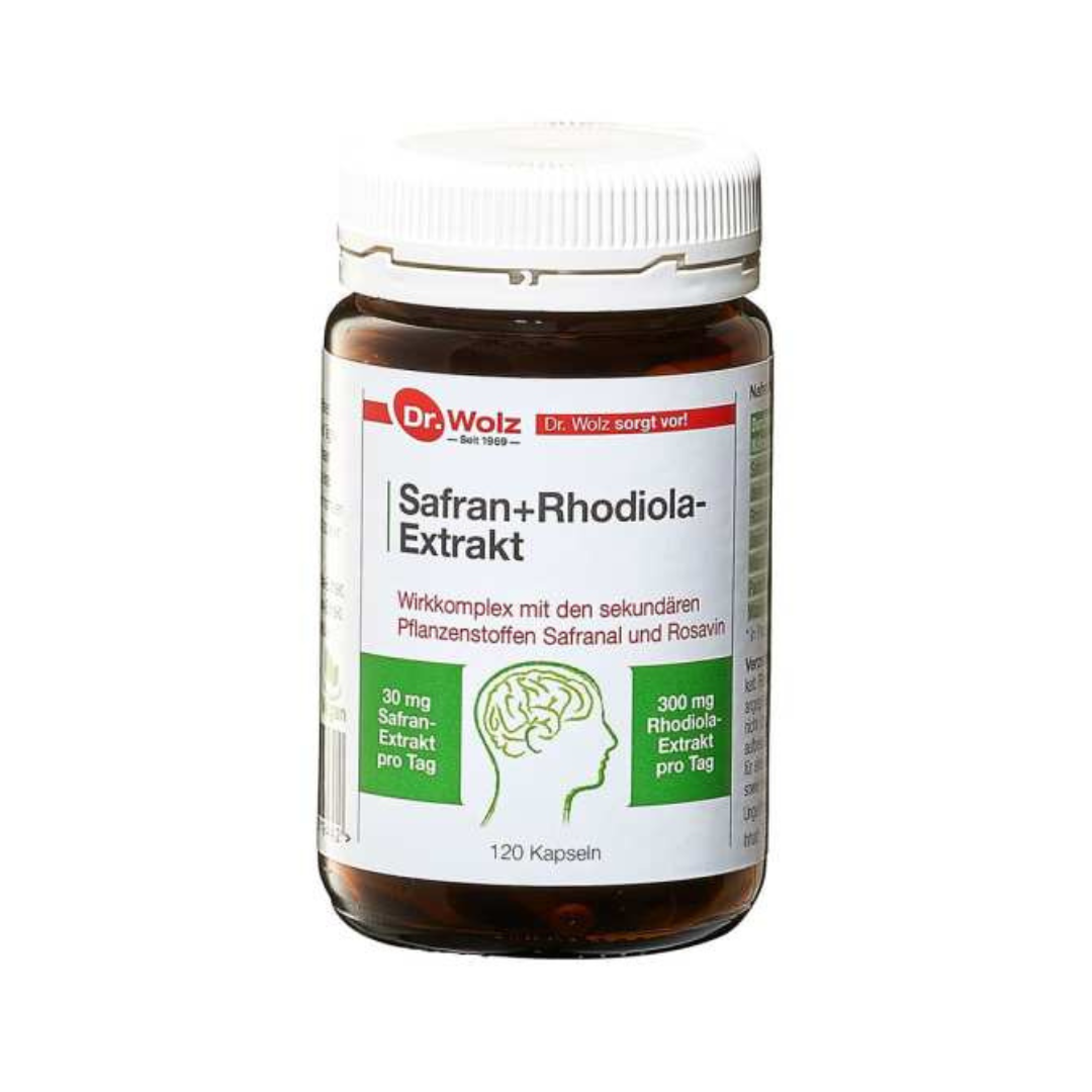 Bioactive saffron and rhodiola extract