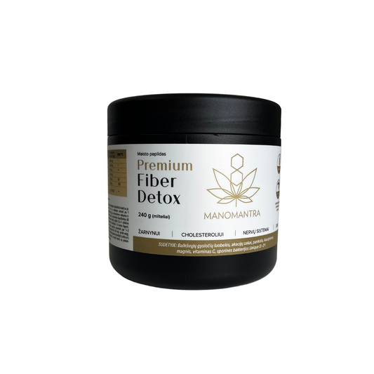 Premium Fiber Detox skaidulos, 240 g