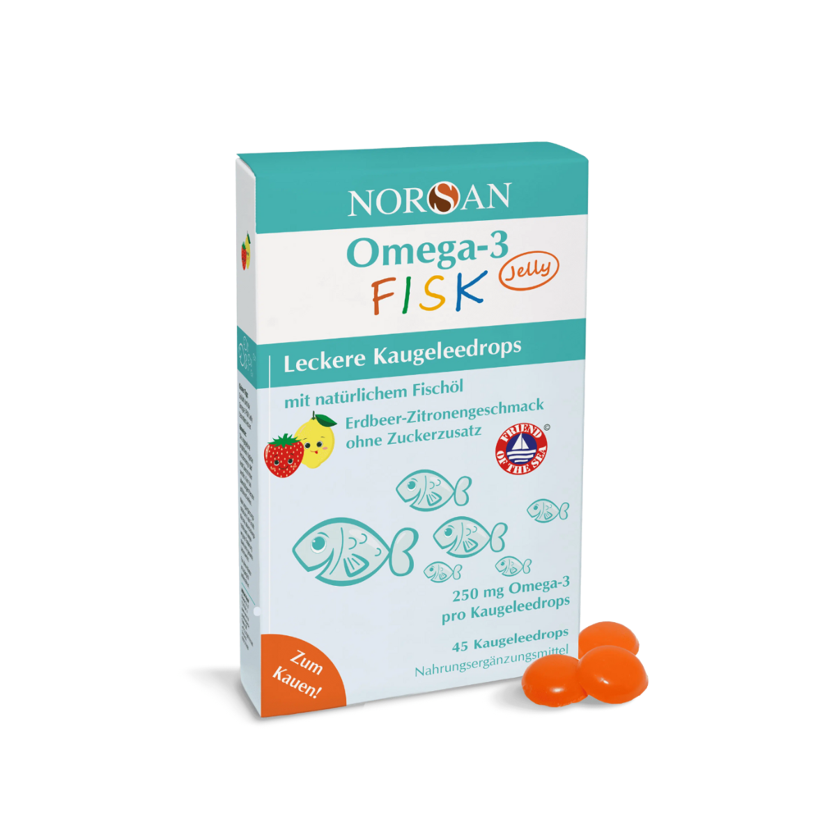 Norsan Omega3 FISK Jelly